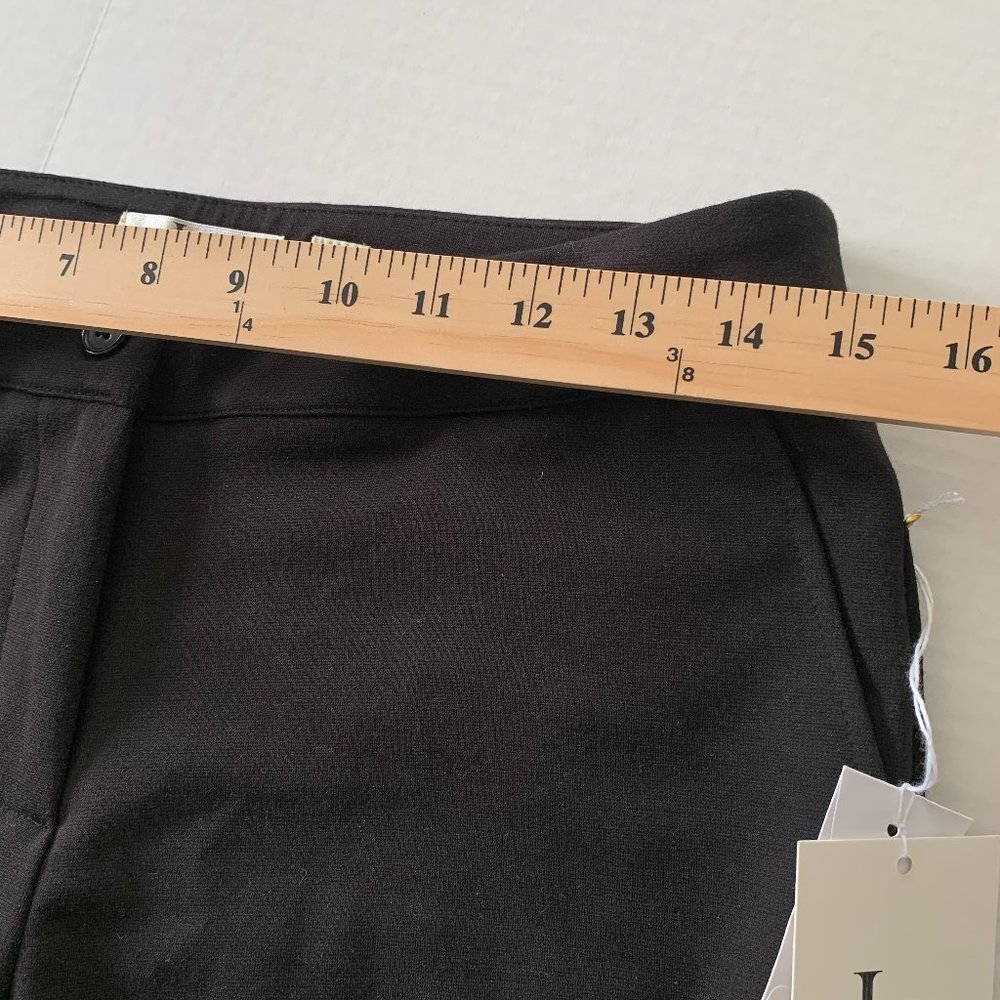 donatedLena Gabrielle Black Bootcut Dress Pant, Sz 6 - Picture 13 of 15